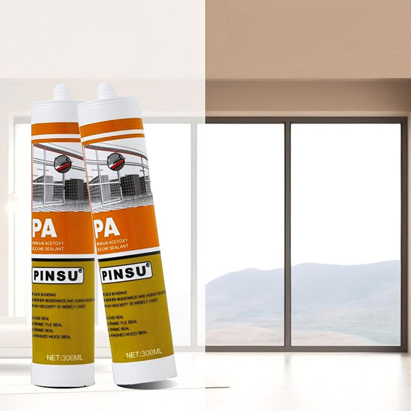 مانع تسرب سيليكون أسيتيك سريع المعالجة ومقاوم للماء والعفن من PINSU-PA للحمام والمطبخ مانع تسرب سيليكون أسيتيك سريع المعالجة ومقاوم للماء والعفن من PINSU-PA للحمام والمطبخ