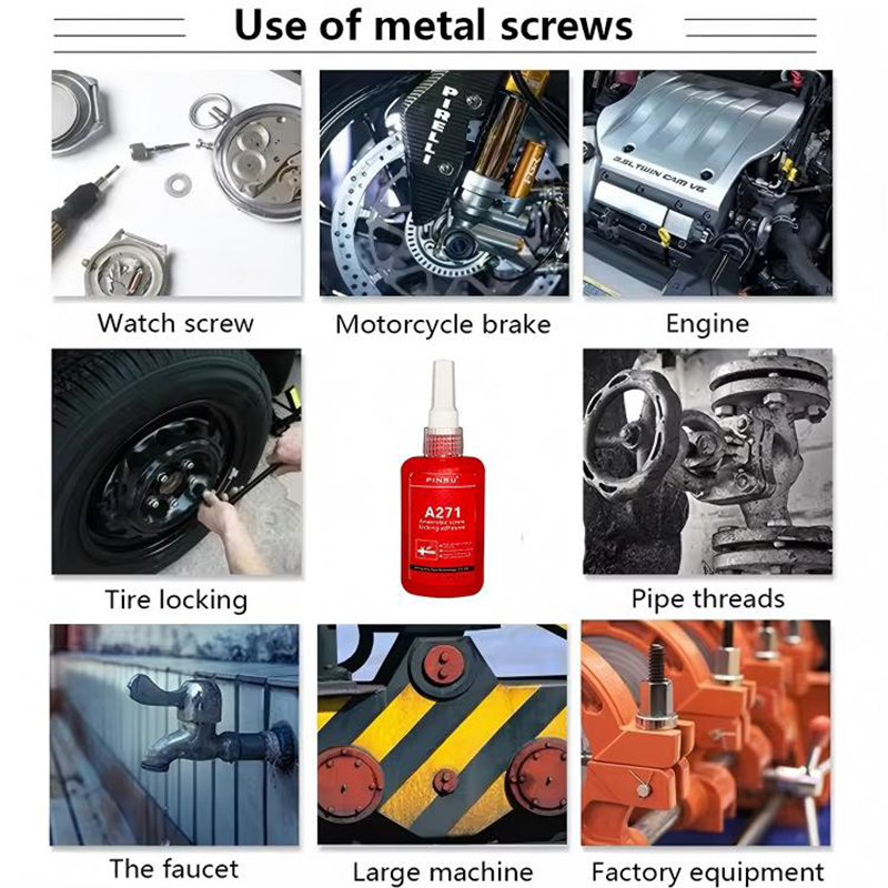 PINSU-A271 لاصق لاهوائي صناعي لإغلاق المعادن ومنع التسرب PINSU-A271 لاصق لاهوائي صناعي لإغلاق المعادن ومنع التسرب